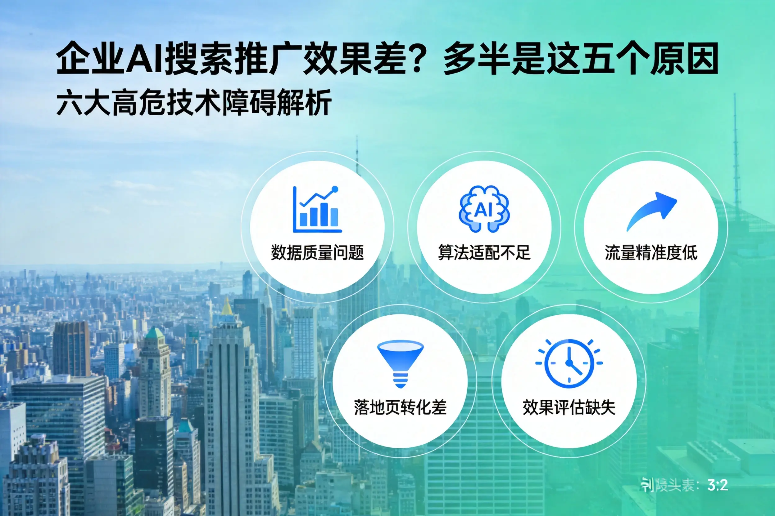 同江企业AI搜索推广效果差?多半是这五个原因